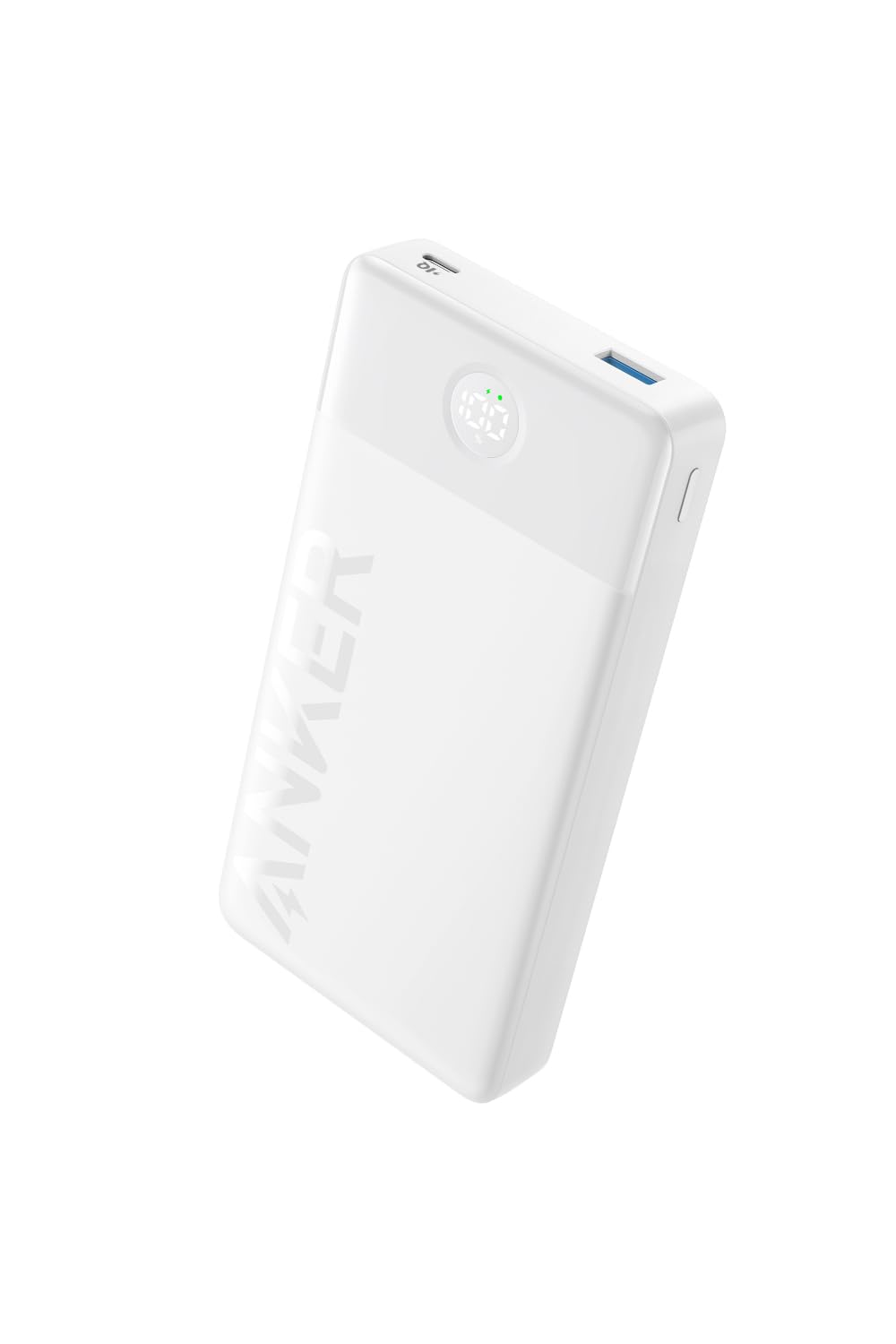 Anker Power Bank (20000mAh, 15W, 2-Port) 大容量 モバイルバッテリー USB-C入力対応 iPhone Android その他各種機器対応 (ホワイト)