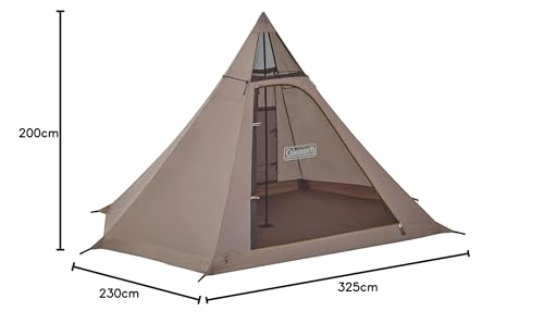 コールマン(Coleman) テント ティピー/ST (グレージュ) 3~4人用 シェード