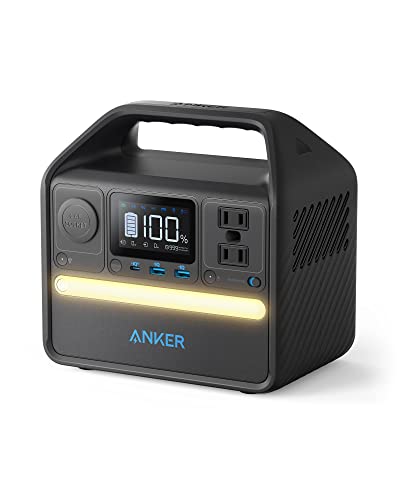 Anker 521 Portable Power Station (PowerHouse 256Wh) ポータブル電源 小型 軽量 定格300W AC2ポート 長寿命10年 リン酸鉄 防災安全協会推奨