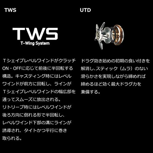 ダイワ(DAIWA) ベイトキャスティングリール アルファス AIR TW 7.1L