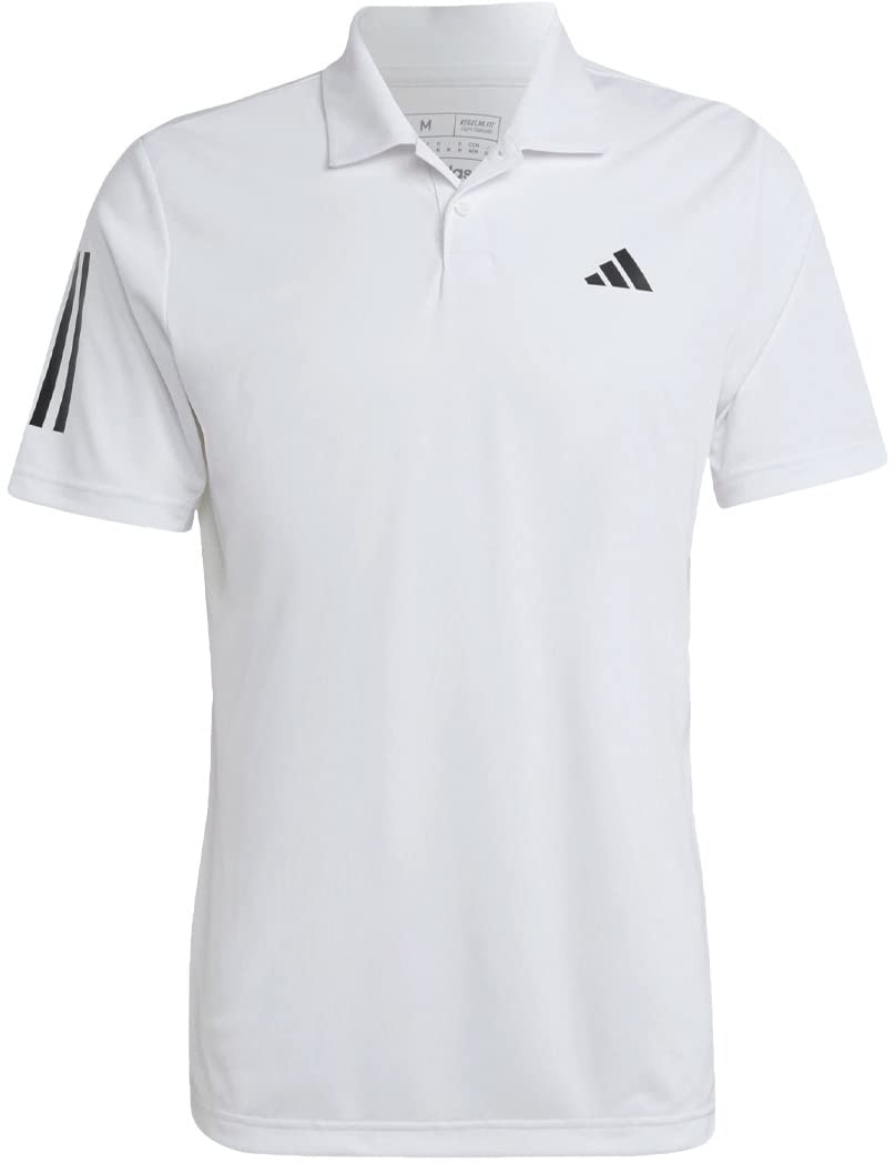 [アディダス] ポロシャツ クラブ 3ストライプス テニス MLE71 メンズ ホワイト(HS3268) L
