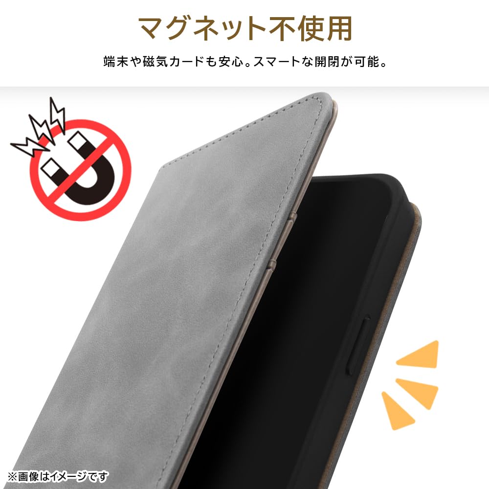 イングレム iPhone 15 Pro Max ケース/ポケットモンスター/手帳型レザーケース Raffine / イーブイ_ブイズ