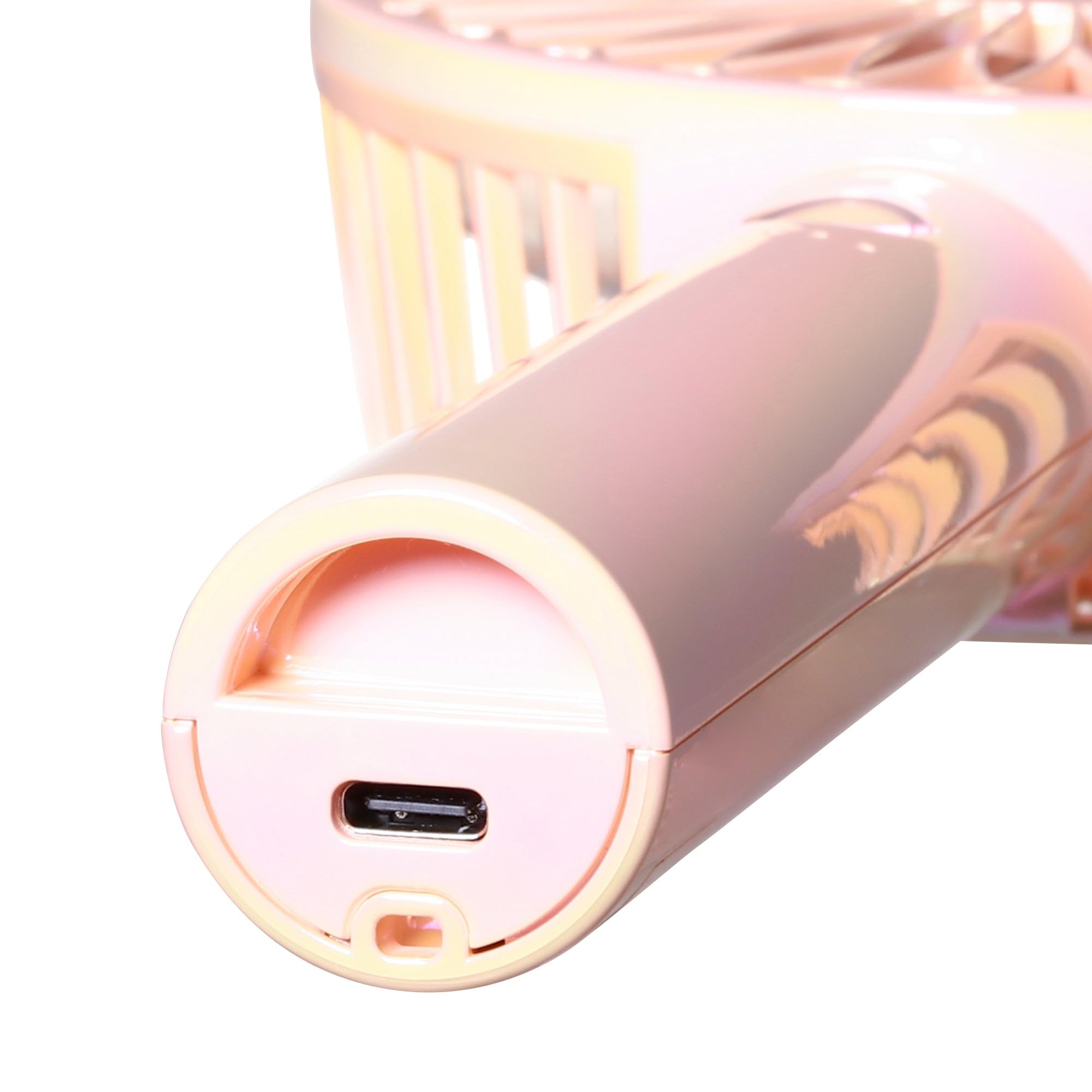 【2024年モデル】 Francfranc フランフラン フレ ハンディファン オーロラ ピンク 携帯扇風機 5段階風量調整 充電池 USB充電 Type-C対応 ギフト プレゼント 贈り物