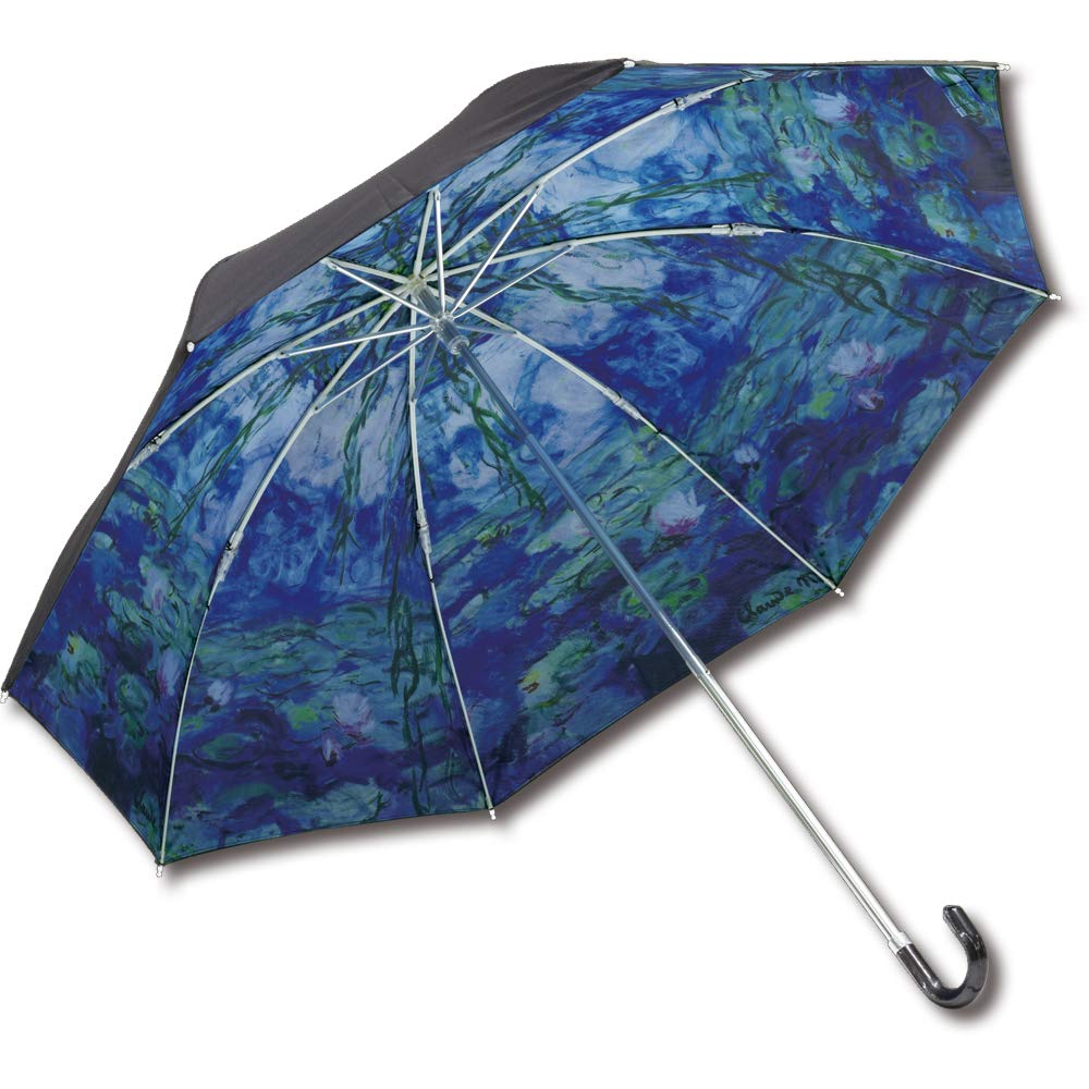 風景専門店(R)のあゆわら ユーパワー 名画折りたたみ傘(晴雨兼用) モネ「睡蓮」 AU-02504