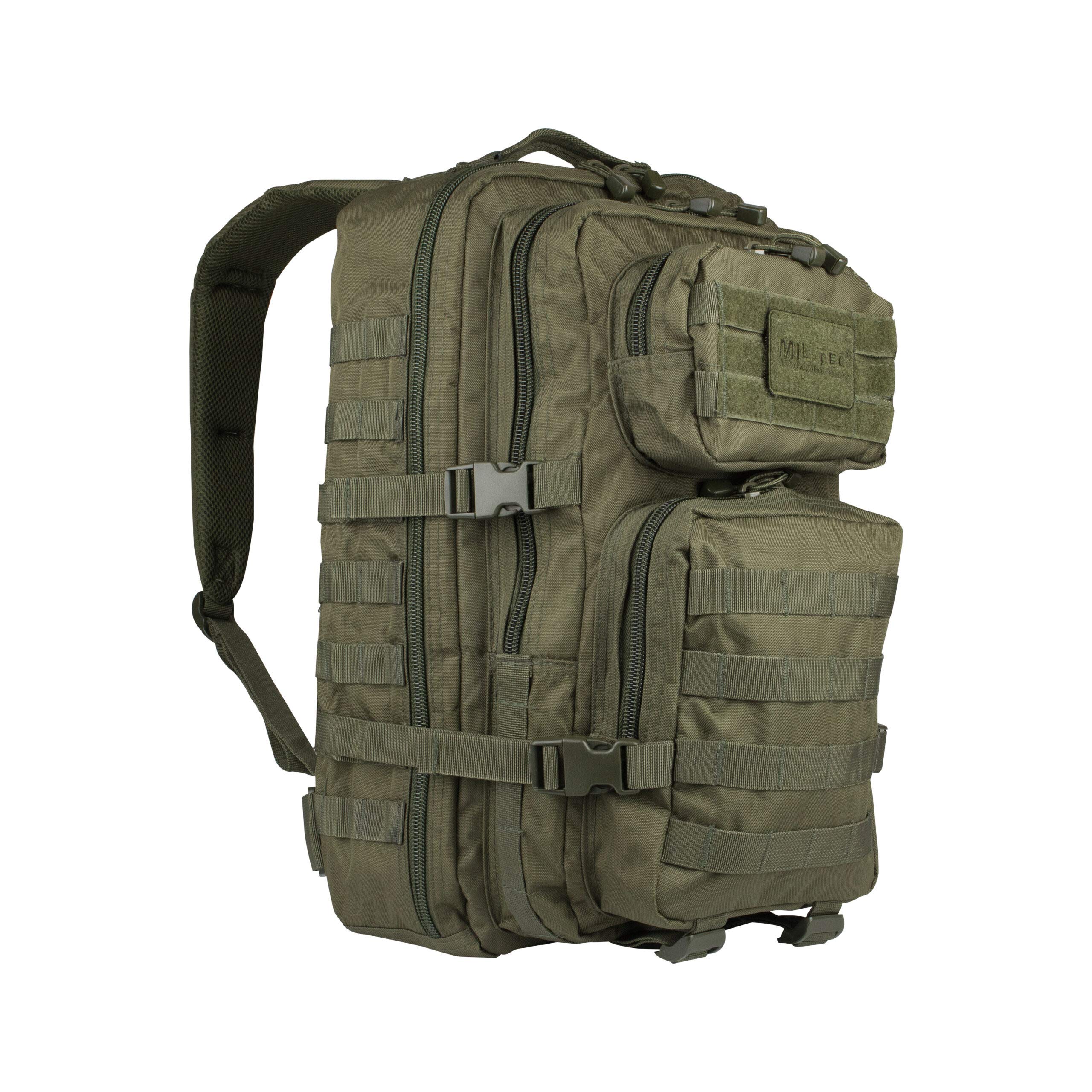 Mil-Tec バックパック US Assault Pack 小 20L - Olive Drab 42 x 20 x 25 cm