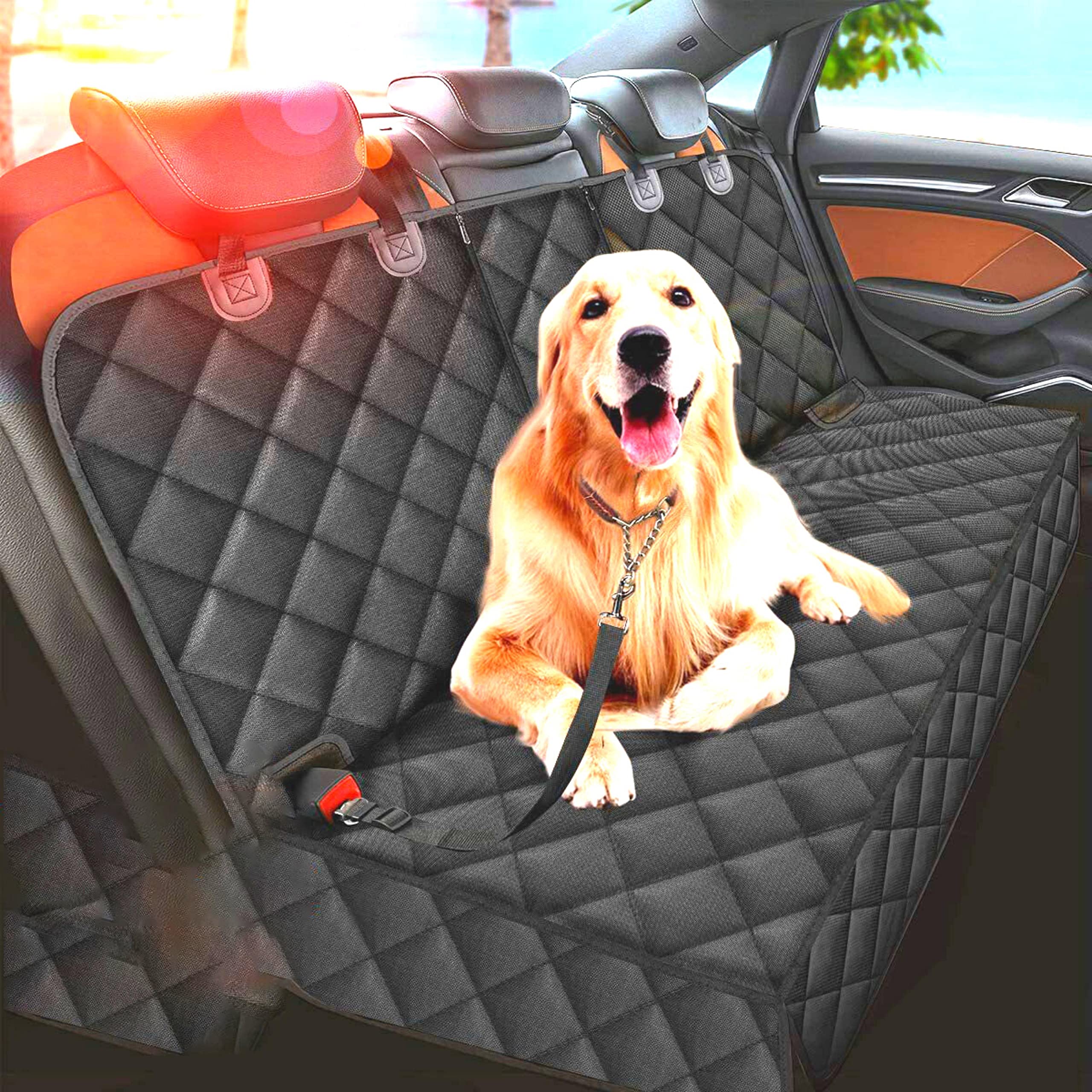 MCA (Mes chers amis) ペット用ドライブシート 犬用ドライブシート ドライブシート 防水シート ペット 犬 犬用 後部座席 後部座席用シート シートカバー ドライブ用